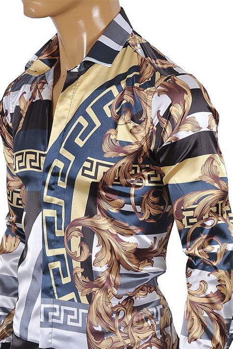 versace men clothes|versace men shirts fashion.